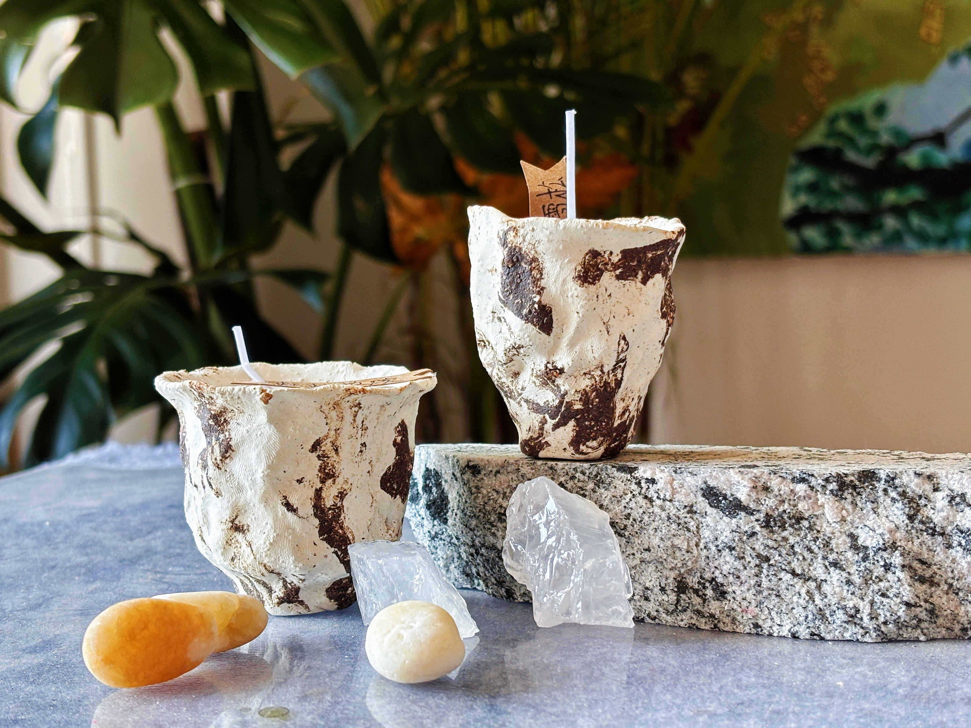 Luxury wood scented candles collection by ONEKILN