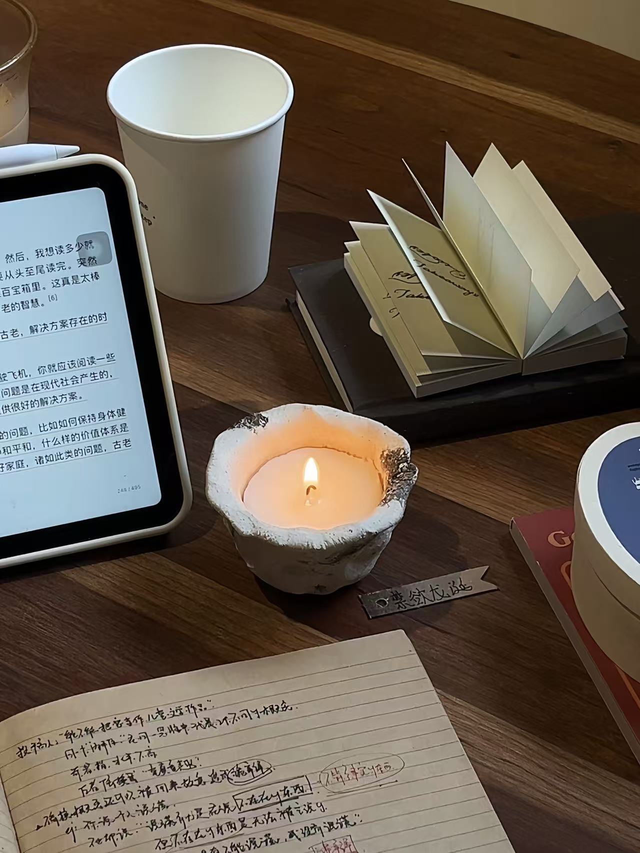 Black Incense Wood incense scented candle by ONEKILN