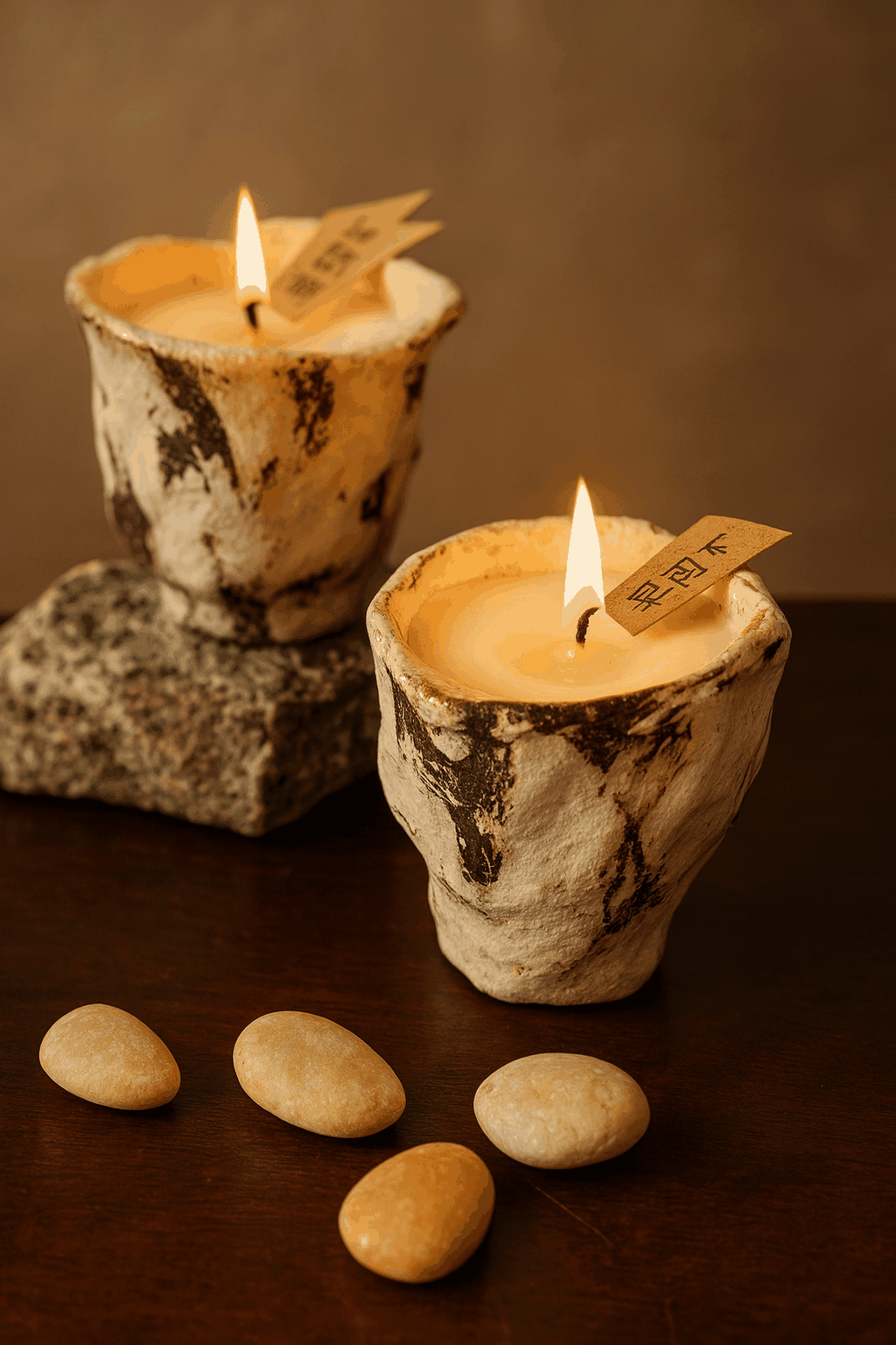 ONEKILN spruce scented candle with fresh evergreen aroma and smooth burn for calming home ambiance